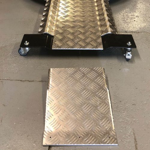 Lightweight motorbike turntable